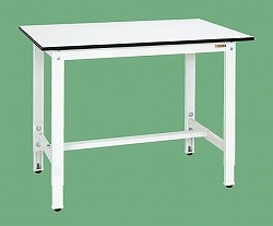 タニックスショップ】サカエ TKK8-127LW｜軽量高さ調整作業台（パール