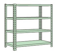 タニックスショップ】サカエ NB6434W｜ボルトレスラック中軽量型 NB-6434W