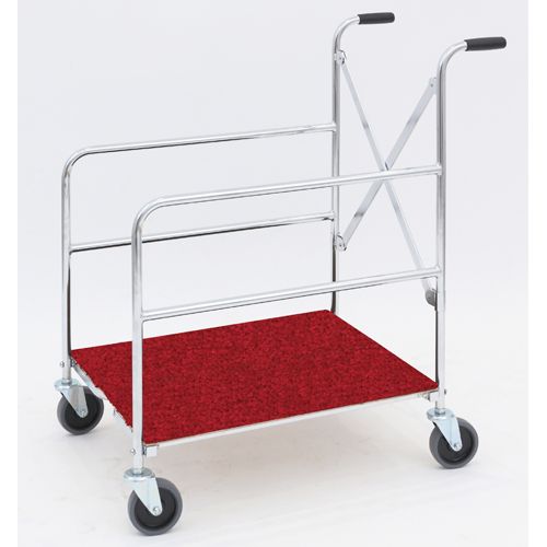 金沢車輌 折りたたみXフレームカート カーペットデッキ付 X-100H | タ