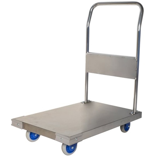 カーフレイズ台　ステンレス 金沢車輌 小型静音ステンレス台車 ハンドル固定式 SUS-102GS | タ