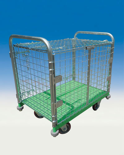 神戸車輌製作所 メッシュパックロール観音扉タイプ K637B 四方囲上ブタ