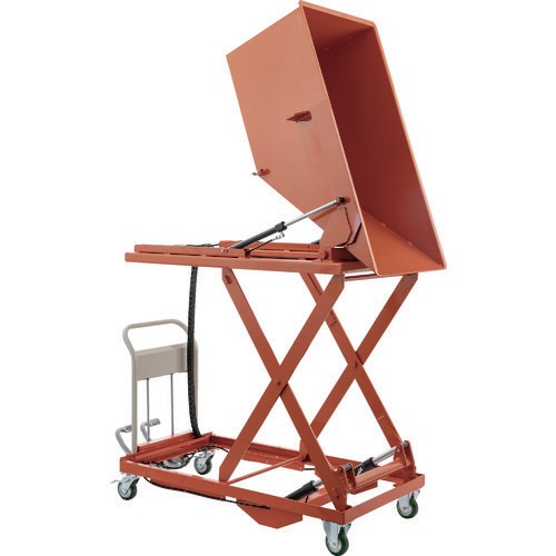 トラスコ中山(TRUSCO) ダンプタイプスクラップ台車 1段式 TBTS-250