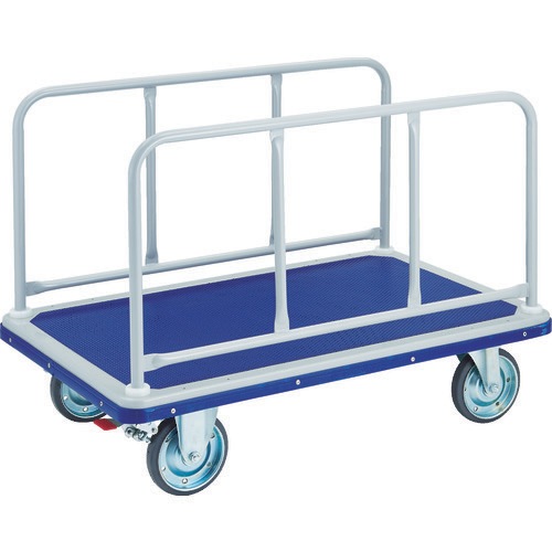 TRUSCO プレス製台車 ドンキーカート 2段式片袖1225×775 ( 504N ) トラスコ中山(株) トラスコ中山 TRUSCO プレス製台車 ドンキーカート 2段式片袖1225×775