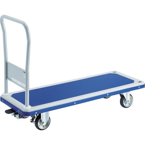 トラスコ中山/TRUSCO ドンキーカート ハンド式ブレーキタイプ915×615 301NHB(4145330) JAN：4989999187731 TRUSCO プレス製台車 ドンキーカート ハンド式ブレーキタイプ740X480