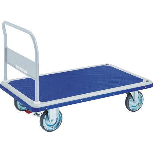 TRUSCO プレス製台車 ドンキーカート 2段式片袖1225×775 ( 504N ) トラスコ中山(株) トラスコ中山 TRUSCO プレス製台車 ドンキーカート 2段式片袖1225×775