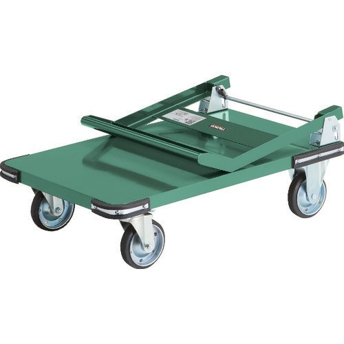 トラスコ中山(TRUSCO) 鋼鉄製運搬車 折りたたみ式 900×600 Φ150プレス