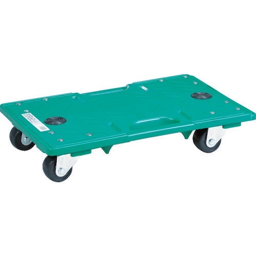 TRUSCO マルチキャリー「連結くん」 樹脂製 スタッキング可 荷重150kg マルチキャリー「連結くん」 TRUSCO 平台車 【通販モノタロウ】