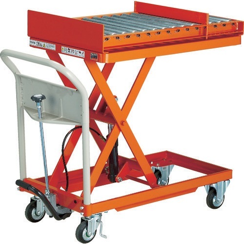 トラスコ中山(TRUSCO) 金型移動用ハンドリフター 200kg 500×600 回転台