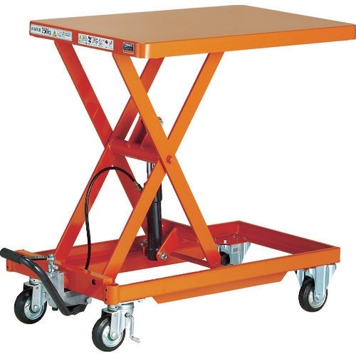 トラスコ中山(TRUSCO) 作業台リフター 500kg 600×900 ハンドルレス