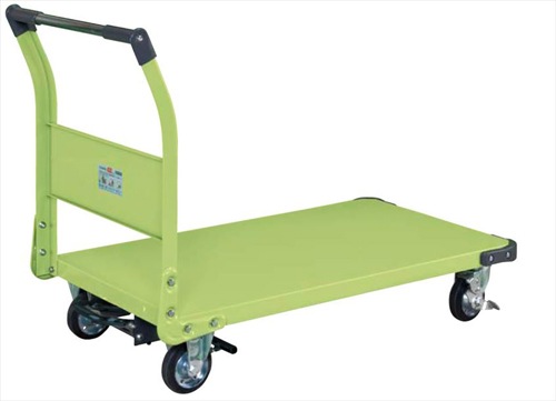 【SEAZON様】専用・青/緑、各360g≪リクエスト特割特価≫ サカエ 特製四輪車(400kgタイプ・フットブレーキ付) TAN-66BR | タ