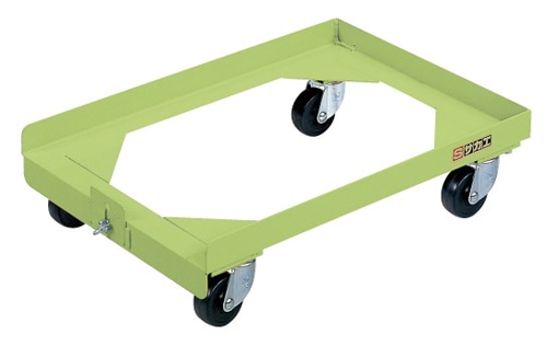 サカエ コンテナ台車(200kgタイプ・グリーン) S-2DG | タニックス