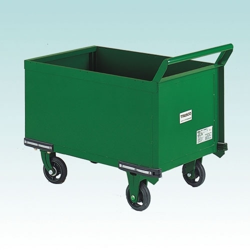 トラスコ中山(TRUSCO) 前方扉付鋼鉄製運搬車 OH-24P | タニックス