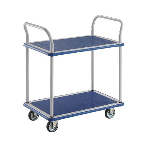 (運賃見積り)(直送品)TRUSCO プレス製台車 ドンキーカート 3段式片袖タイプ740×480 105N □TRUSCO プレス製台車 ドンキーカート 折畳 810×510 ハンド式 ピン式
