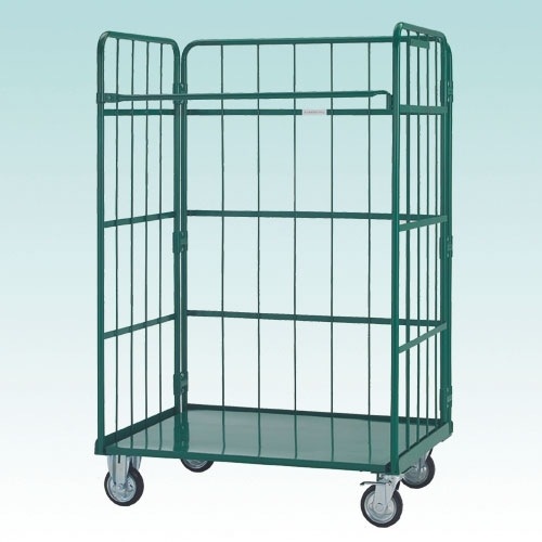 ＴＲＵＳＣＯ ハイテナー省音型 ８５０Ｘ６５０Ｘ１４５０ 旋回仕様 樹脂底板 1台 法人限定トラスコ中山（TRUSCO） TRUSCO ハイテナー省音型