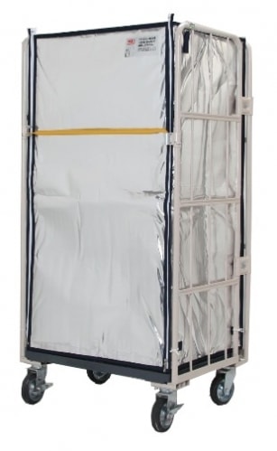 イノアック カゴ台車用保冷カバー マジックテープタイプ 850×650×H1700