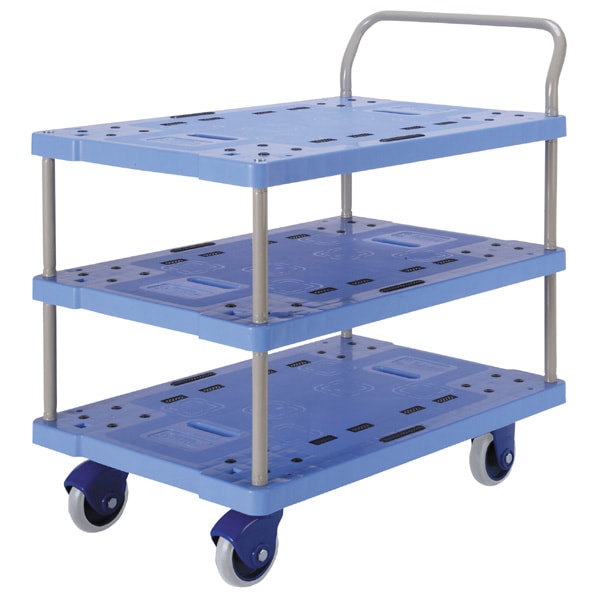 金沢車輌 大型環境静音樹脂台車 3段台車 NP-305GS | タニックス