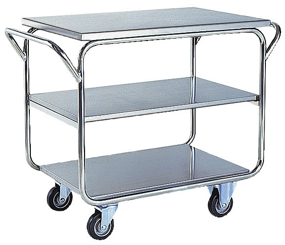 金沢車輌 ステンレスサービスワゴン SA-34A | タニックスショップ-台車館