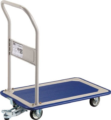 トラスコ中山(TRUSCO) プレス製台車 固定式 840×540 S付 250KNS | タ
