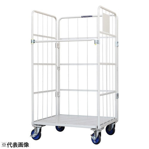 ワコーパレット カーゴプレスタ WK6-11 1100×800×1700mm 床板スチール