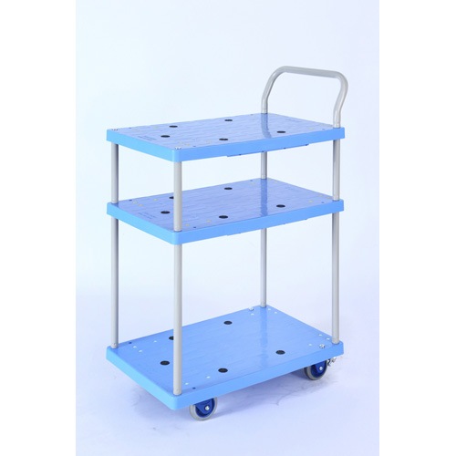 金沢車輌 小型静音樹脂台車 3段マルチ式 NP-135GS | タニックス