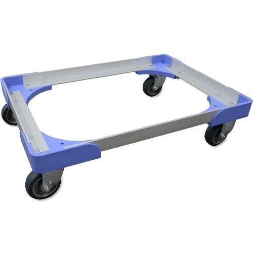 コンテナ館】ナンシン オリコン50リットル用アルミアングルドーリー