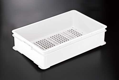 【美品・新品含む】岐阜プラスチック工業　抗菌パンコンテナー　ばんじゅう リス 抗菌PP小型パンコンテナー 岐阜プラスチック工業(RISU/リス) 番重