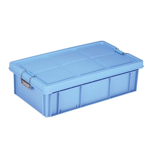 コンテナ館】岐阜プラスチック工業(リス) ストッパー金具付コンテナ RB