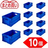 �ȥ饹���滳(TRUSCO)���ڤޤȤ��㤤�ۥ��ꥳ�󡡦��ޤꤿ���ߥ���ƥʡ�30L���������֥롼��10�ġ�TR-S30DB-10P