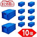 �ȥ饹���滳(TRUSCO)���ڤޤȤ��㤤�ۥ��ꥳ�󡡦��ޤꤿ���ߥ���ƥʡ�40L�����饤�ɥ��å��ե��ա��������֥롼��10�ġ�TR-SC40DB-10P