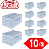 �ȥ饹���滳(TRUSCO)���ڤޤȤ��㤤�ۥ��ꥳ�󡡦��ޤꤿ���ߥ���ƥʡ�40L�����饤�ɥ��å��ե��ա�Ʃ����10�ġ�TR-SC40TM-10P