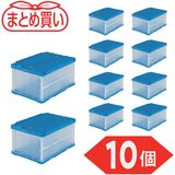 �ȥ饹���滳(TRUSCO)���ڤޤȤ��㤤�ۥ��ꥳ�������ޤꤿ���ߥ���ƥʡ�40L�����å��ե��ա�ȾƩ����10�ġ�TR-C40B-HTM-10P