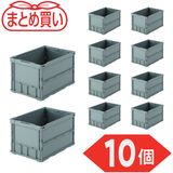 �ȥ饹���滳(TRUSCO)���ڤޤȤ��㤤�ۥ��ꥳ�������ޤꤿ���ߥ���ƥʡ�50L�����졼��10�ġ�TR-O50B-GY-10P