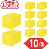 �ȥ饹���滳(TRUSCO)���ڤޤȤ��㤤�ۥ��ꥳ�������ޤꤿ���ߥ���ƥʡ�50L�����å��ե��ա�����������10�ġ�TR-C50B-Y-10P