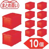 �ȥ饹���滳(TRUSCO)���ڤޤȤ��㤤�ۥ��ꥳ�������ޤꤿ���ߥ���ƥʡ�50L�����å��ե��ա���åɡ�10�ġ�TR-C50B-R-10P