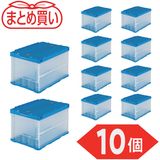 �ȥ饹���滳(TRUSCO)���ڤޤȤ��㤤�ۥ��ꥳ�������ޤꤿ���ߥ���ƥʡ�50L�����å��ե��ա�ȾƩ����10�ġ�TR-C50B-HTM-10P