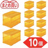 �ȥ饹���滳(TRUSCO)���ڤޤȤ��㤤�ۥ��ꥳ�������ޤꤿ���ߥ���ƥʡ������륳��50L�����å��ե��ա�Ʃ������󥸡�10�ġ�TSK-C50B-TMOR-10P