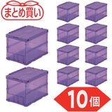 �ȥ饹���滳(TRUSCO)���ڤޤȤ��㤤�ۥ��ꥳ�������ޤꤿ���ߥ���ƥʡ������륳��50L�����å��ե��ա�Ʃ���Х�����åȡ�10�ġ�TSK-C50B-VI-10P