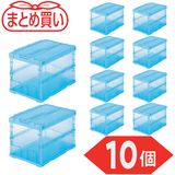 �ȥ饹���滳(TRUSCO)���ڤޤȤ��㤤�ۥ��ꥳ�������ޤꤿ���ߥ���ƥʡ������륳��50L�����å��ե��ա�Ʃ���֥롼��10�ġ�TSK-C50B-TMB-10P