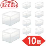 �ȥ饹���滳(TRUSCO)���ڤޤȤ��㤤�ۥ��ꥳ�������ޤꤿ���ߥ���ƥʡ������륳��50L��Ʃ����10�ġ�TSK-O50B-TM-10P