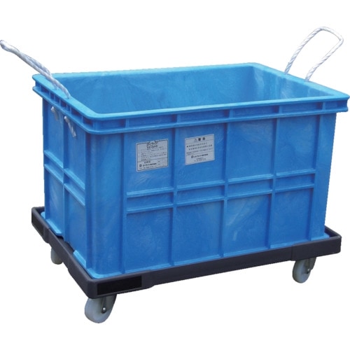 コンテナ館】ダイライト 角型容器 台車付 R-100LK