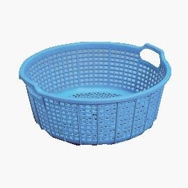 コンテナ館】岐阜プラスチック工業(リス) 大漁カゴ(丸)