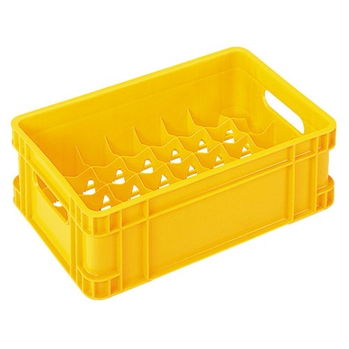 美品関東乳業牛乳コンテナ4個ケースボックスコンテナビールケース