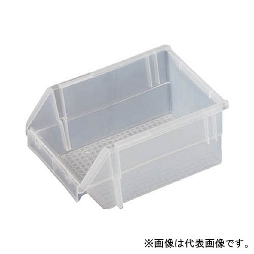 コンテナ館】トラスコ中山(TRUSCO) T型コンテナ ネスティングタイプ 赤