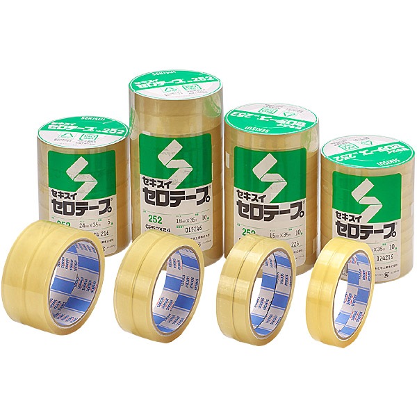 こんぽう館】積水化学工業（セキスイ） セロテープ No.252 15mm×35m