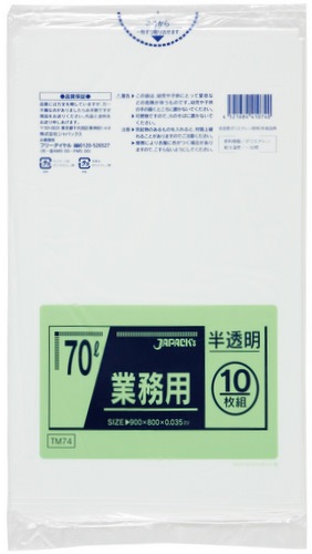 �����ޡ���̳�ѥ᥿�������۹�ݥ��ޡ�TM74��70L��ȾƩ����400������