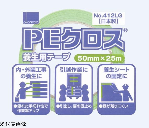 PE�����������ѥơ��ס�No.412��38mm��25m���饤�ȥ��꡼��[36����]����5�������ʾ��