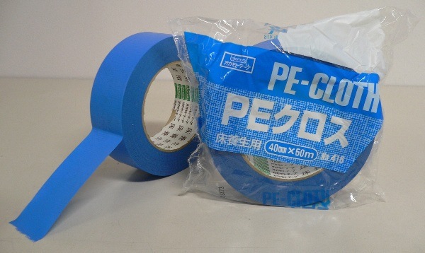 PE�������������ѥơ��ס�No.416��40mm��50m���֥롼��[30����]����5�������ʾ��