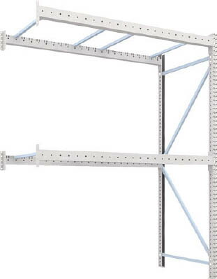トラスコ中山 パレットラック1トン用2300X1100XH3000 2段 連結