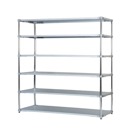 PROFACE ガルバリウムシェルフ 46×120 6段 H210 GGS6-46120 | メタル