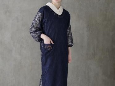 レース割烹着 | すべての商品 | 淡交社 茶道具と茶席のきもの